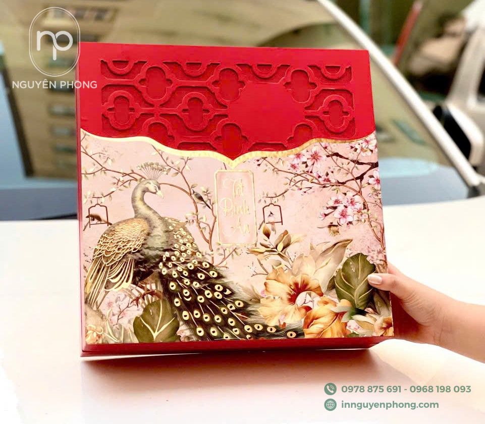 Mẫu hộp Tết bình an